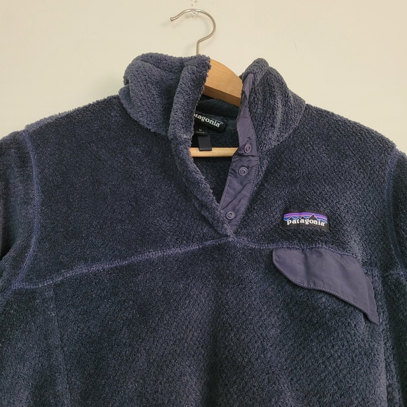 Patagonia Re Tool Snap T Fleece Blue Womens - Picture 6 of 11